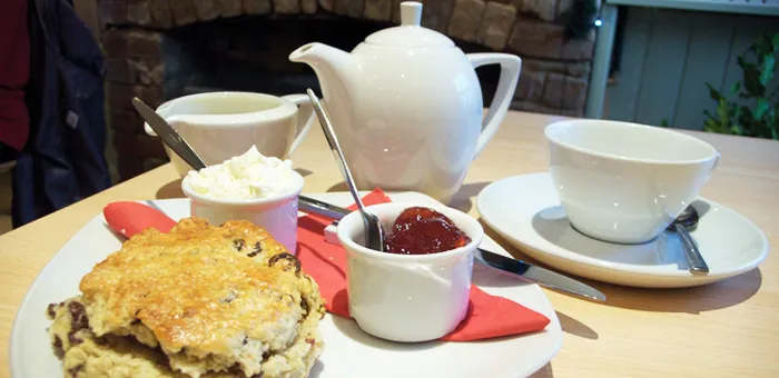 CREAM TEA SERVED ALL DAY